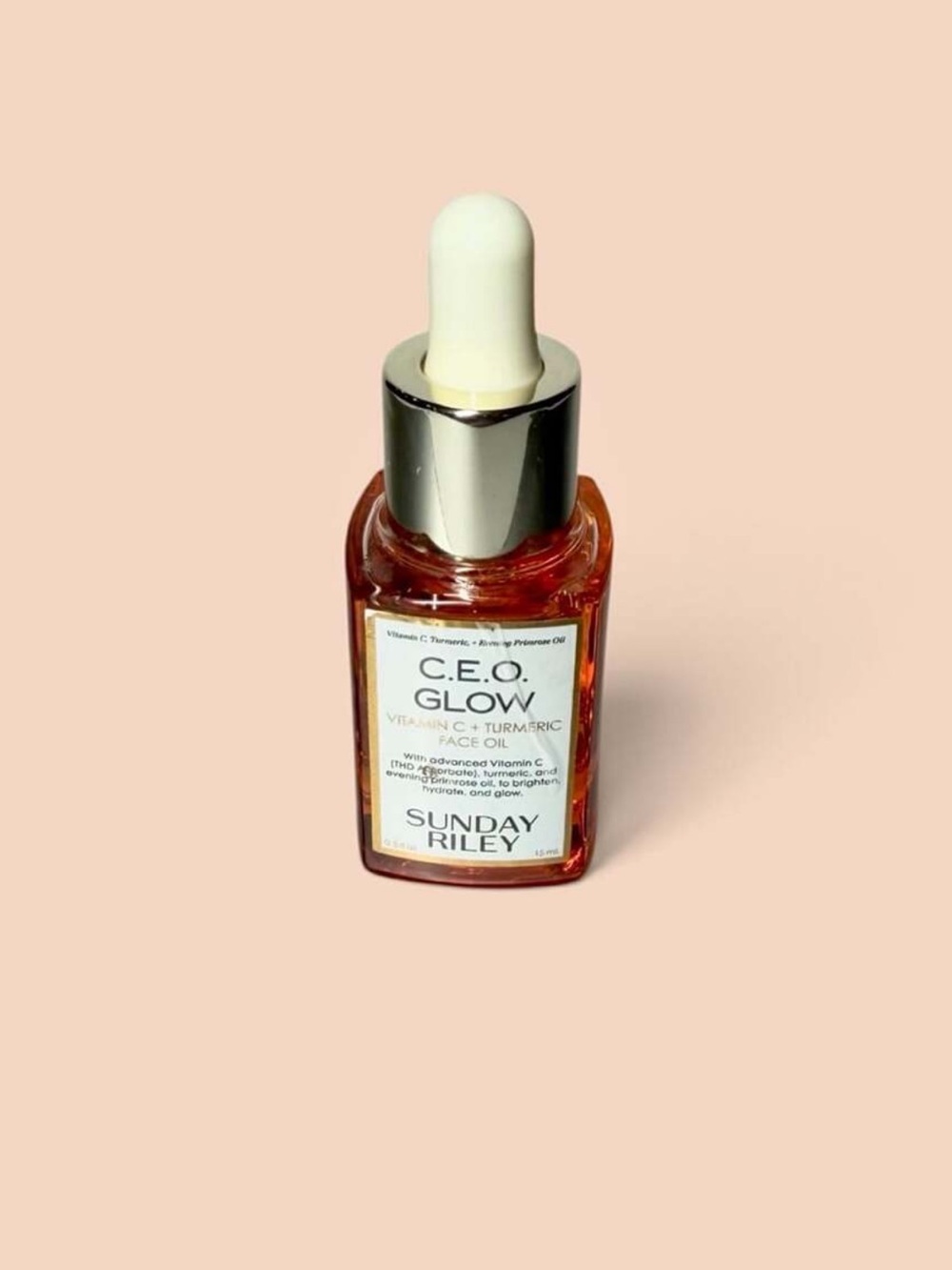 Sunday Riley C.E.O. Glow Vitamin C + Turmeric Face Oil 0.5 Fl Oz